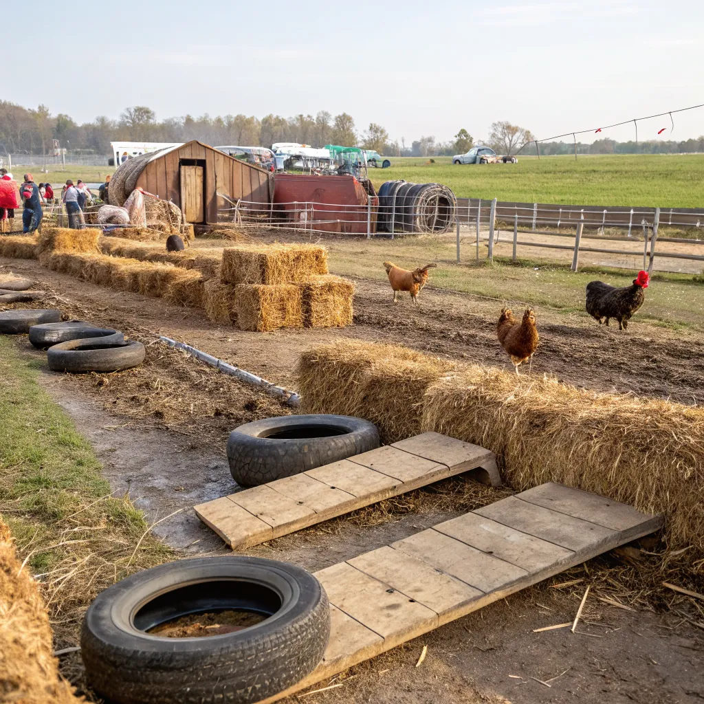 Barnyard Obstacle Run