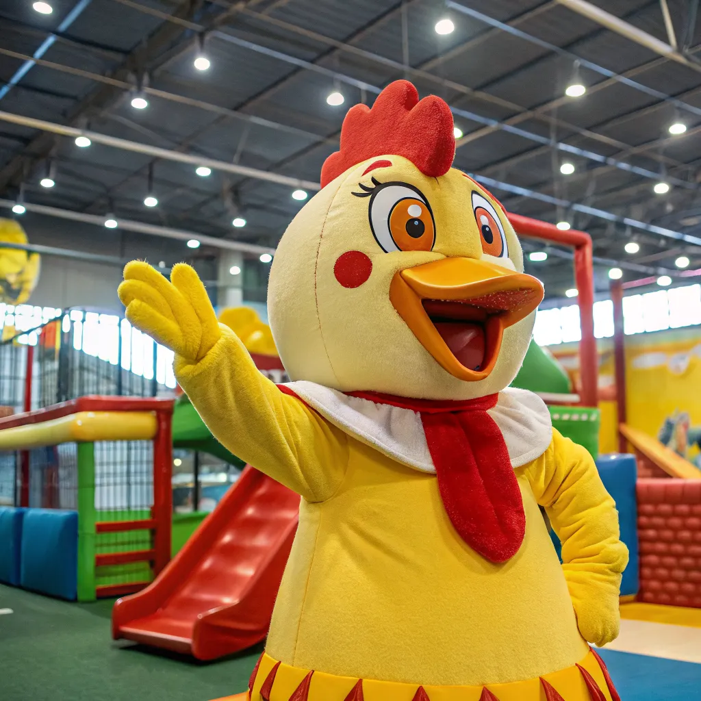 Happy Chicken Indoor Playground Mascot